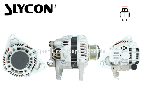 Alternator Proton Saga FL 1.3cc/1.6cc CamPro IAFM DOHC I4 Y2010-Y2011  (SLYCON) 12V 90A 2Pin 6PK New