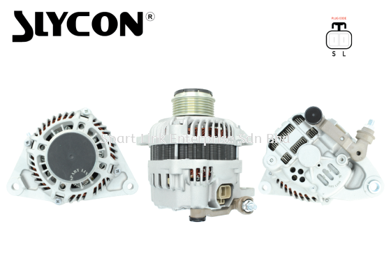 Alternator Proton Saga FLX 1.3cc/1.6cc CamPro IAFM DOHC I4 Y2011-Y2016 (SLYCON) 12V 90A 2Pin 6PK New