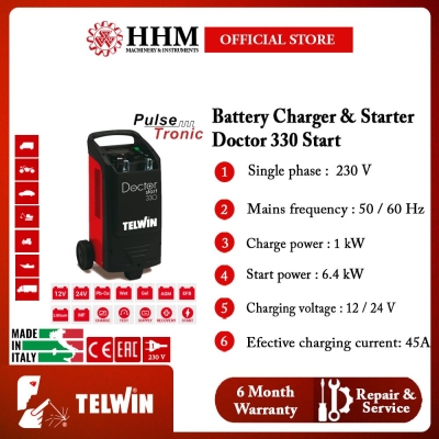 TELWIN Battery Charger and Starter C Doctor Start 330