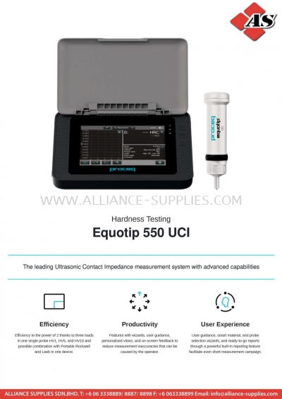 PROCEQ Equotip 550 UCI