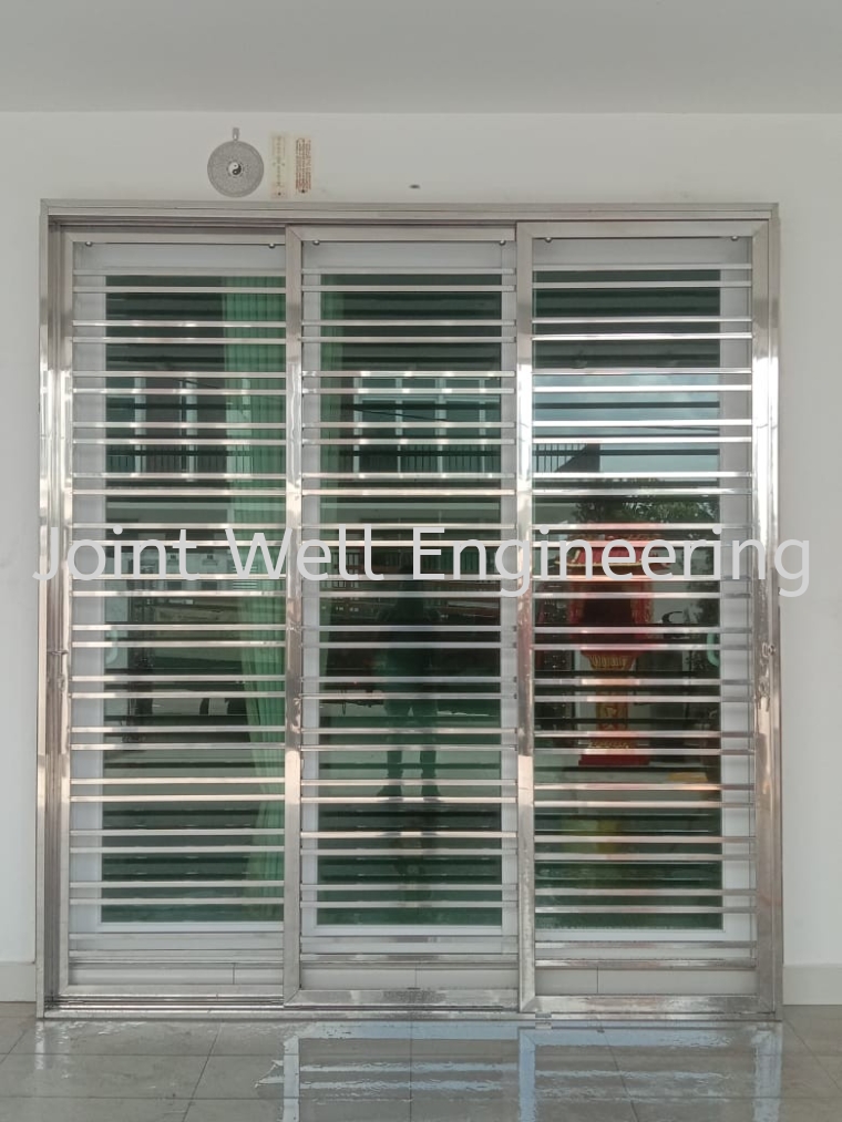 Stainless Steel Sliding Living Sliding Door Stainless Steel Parlour Doors