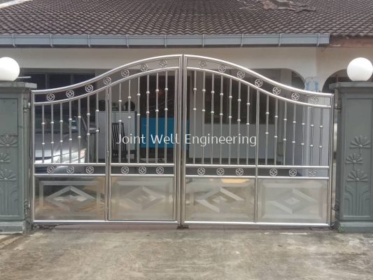 Stainless Steel Main Gate