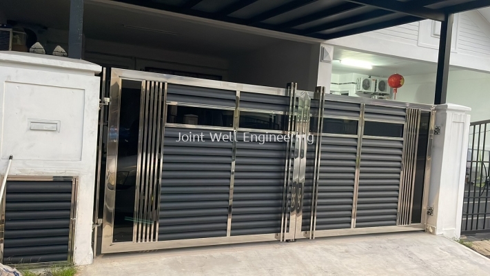 Stainless Steel Main Gate