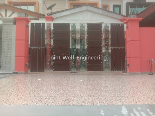 Stainless Steel Main Gate