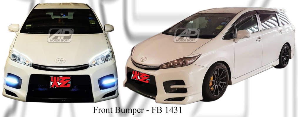 Toyota Wish 2009 Front Bumper 