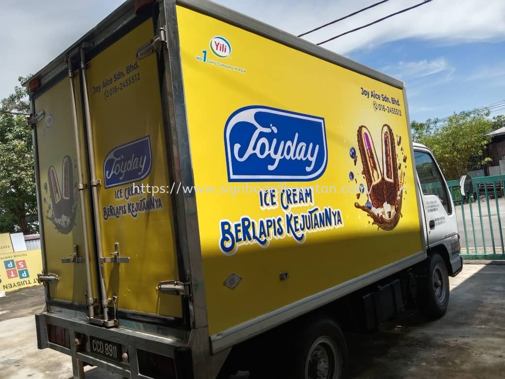 TRUCK LORRY & VAN STICKER PRINTING AT KUANTAN AIR PUTIH 