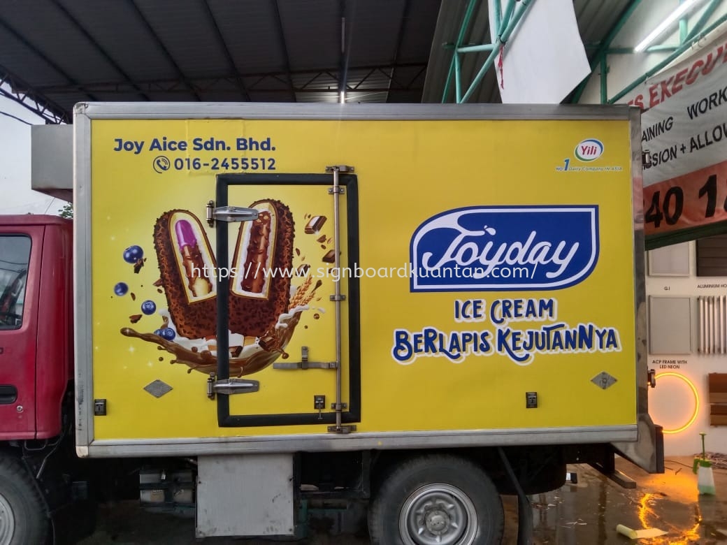 TRUCK LORRY & VAN STICKER PRINTING AT KUANTAN AIR PUTIH 