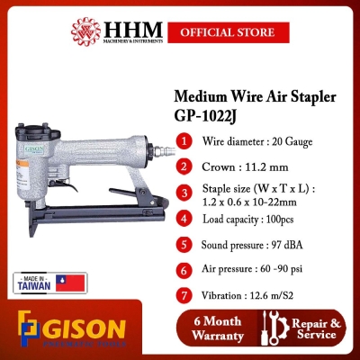 GISON Medium Wire Air Stapler (GP-1022J)