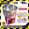 WY-772 / WY772 Electric Cotton Candy Machine / Mesin Gula Kapas 1000W Candy Floss Machine Bar & Snack Equipment Food Processing Machine