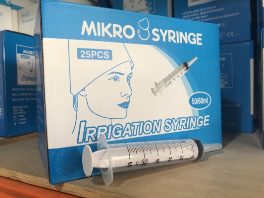 SYRINGE 50/60ML - 25UNIT/BOX (RM56)