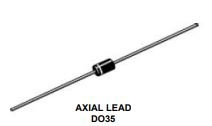 TCBZxx SERIES 500 mW DO-35 Hermetically Sealed Glass Zener Voltage Regulators