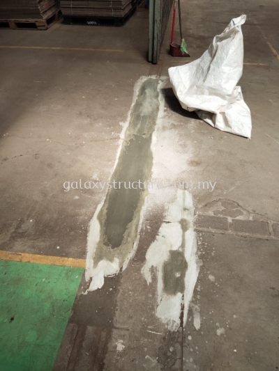 Teh Boh factory flooring repairing 