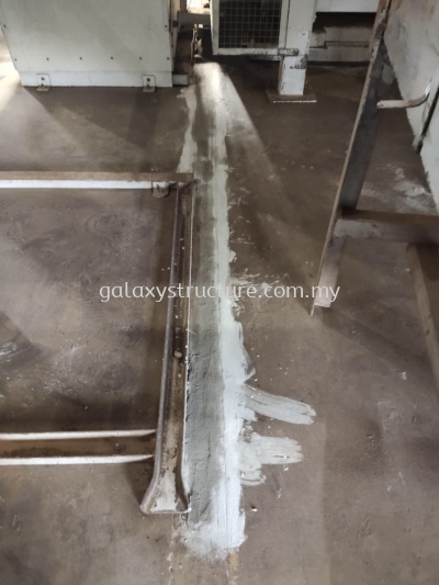 Teh Boh factory flooring repairing 