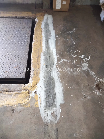 Teh Boh factory flooring repairing 