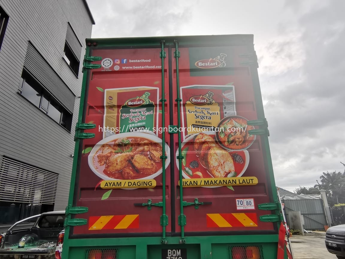 TRUCK LORRY & VAN STICKER PRINTING AT KUALA TERENGGANU TOWN