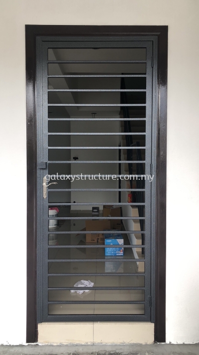 To fabrication,supply and install whole house powder coated window grille,sliding grille & door grille - Tmn Sejati 