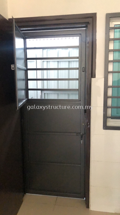 To fabrication,supply and install whole house powder coated window grille,sliding grille & door grille - Tmn Sejati 