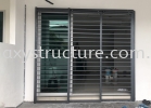 To fabrication,supply and install whole house powder coated window grille,sliding grille & door grille - Tmn Sejati Pintu Grill