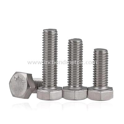 S/S 304 (A2) DIN 933 Hex Bolt