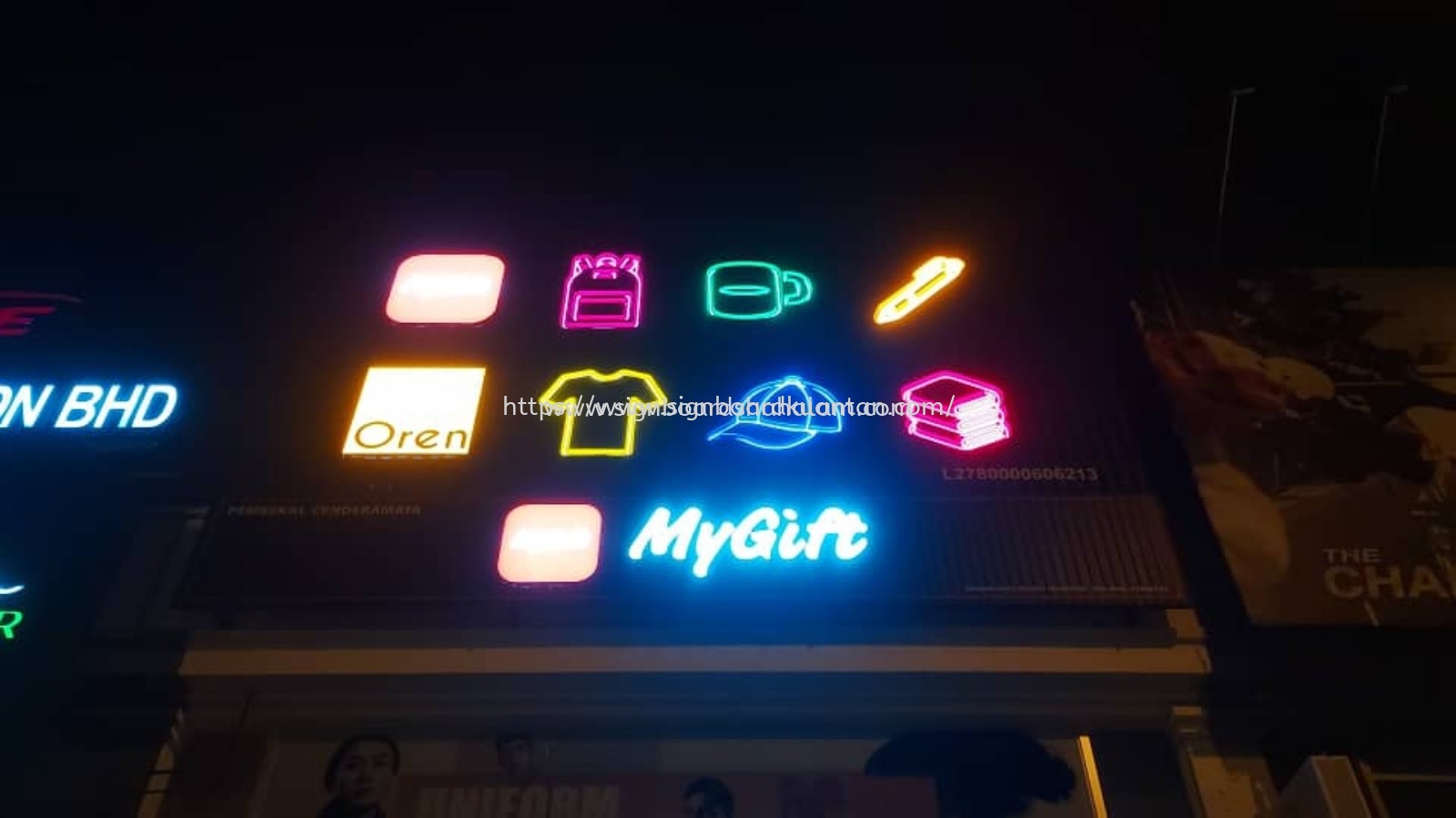 OUTDOOR & INDOOR HIGH QUALITY WATERROOF LED NEON SIGNAGE AT GREAT SIGN KUANTAN