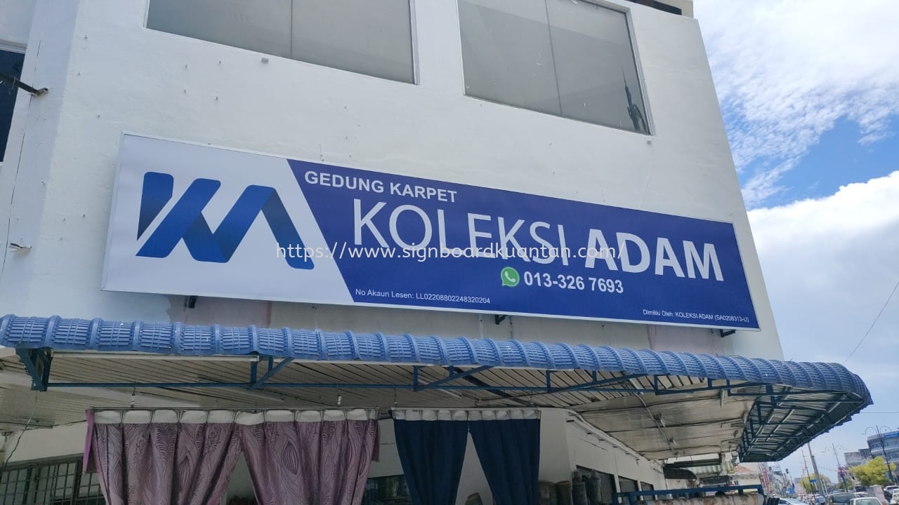 KOLEKSI ADAM METAL G.I SIGNAGE AT KUANTAN AIR PUTIH 