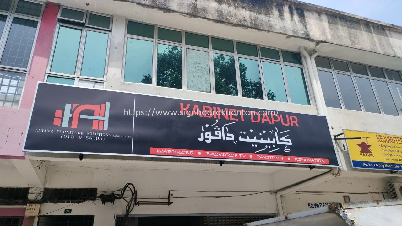 KABINET DAPUR METAL G.I SIGNAGE AT KUANTAN AIR PUTIH 