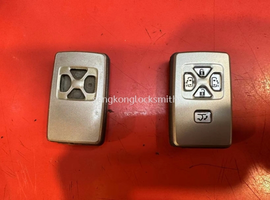 Toyota Vellfire car remote control casing 