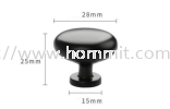 Door Knob (Black) Door Knobs & Handles