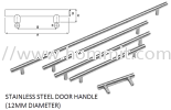 Stainless Steel Door Handle (12mm Diameter) Door Knobs & Handles