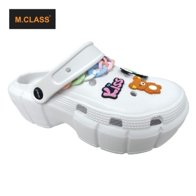 LADIES STYLISH CLOG SHOE (C JHC 7950F-W) (SP.X)