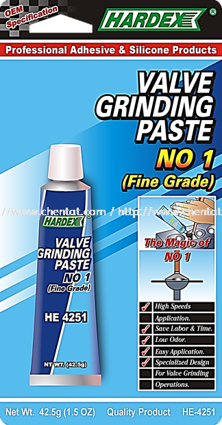 HE-4251 - Valve Grinding Paste NO 1 (Fine Grade) Hardex