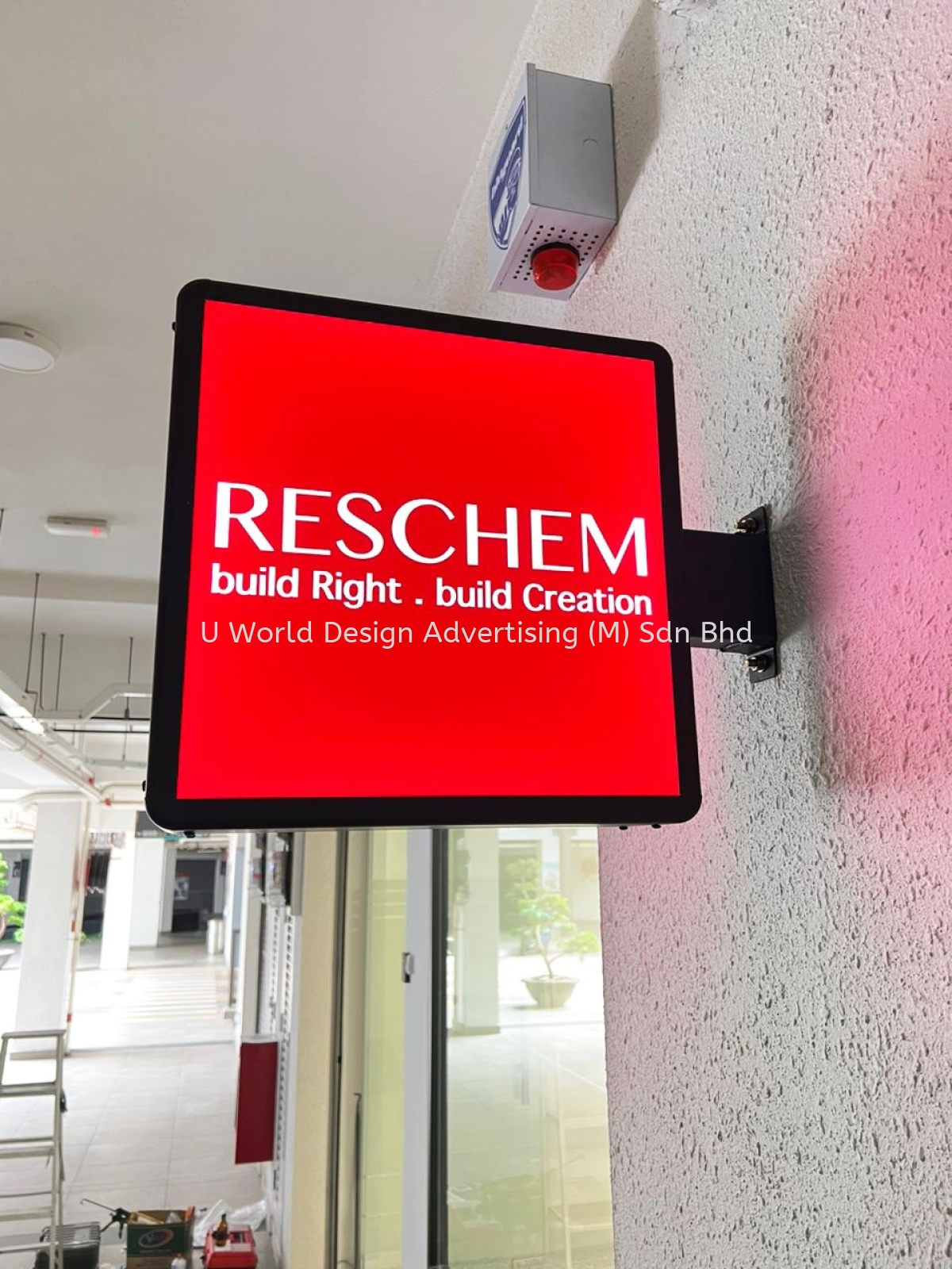 Lightbox Signboard | Indoor Outdoor Small Kecil Mini Shop Office Kiosk ...