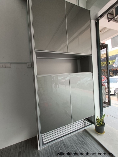 3G Glass Shoe Cabinet