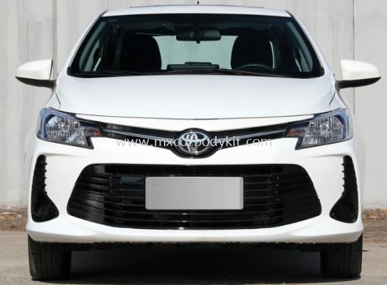 TOYOTA VIOS 2013 - 2018 CONVERT TO 2021 THAI SPEC FRONT BUMPER 