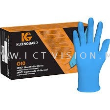 Kimberly Clark KLEENGUARD G10 Blue Nitrile Gloves 