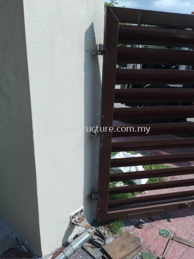 To Modify, Repair and Touch Up Old Gate - Shah Alam