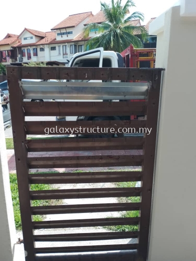 To Modify, Repair and Touch Up Old Gate - Shah Alam