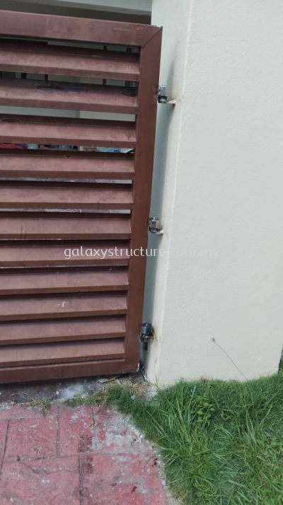 To Modify, Repair and Touch Up Old Gate - Shah Alam