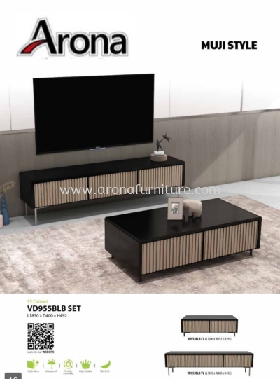 TV CABINET & COFFEE TABLE