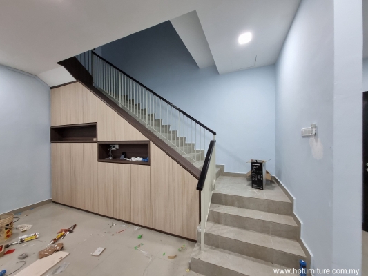 Staircase Storage Cabinet