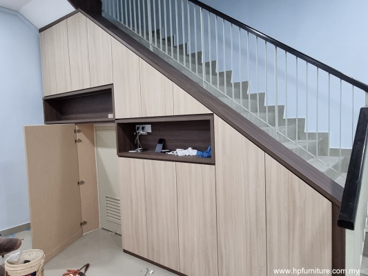 Staircase Storage Cabinet