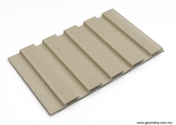 WT04 BARE FINISH FLUTED PANEL