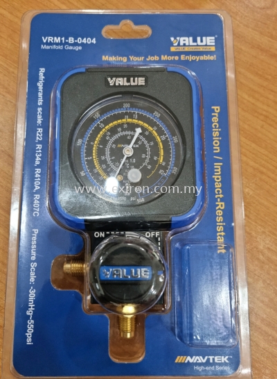 Value Single Manifold Gauge VRM1-B-0404