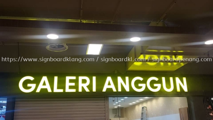 Galeri Anggun 3D Led Frontlit Lettering Logo Signage Signboard At Shah Alam Selangor 