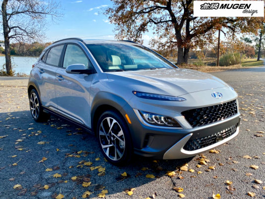 HYUNDAI KONA / KAUAI / ENCINO 2018 - ABOVE = MUGEN DOOR VISOR