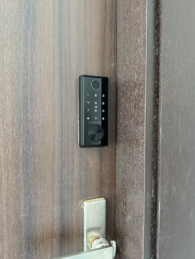 Installed Smart Lock - Namani N-MINI