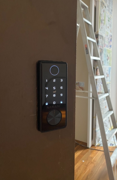 Installed Smart Lock - Namani N-MINI