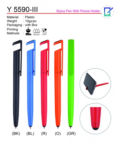 Y 5590-III Stylus Pen with Phone Holder