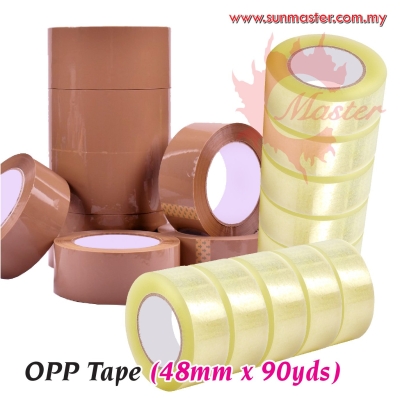 48mm x 90yds OPP Tape