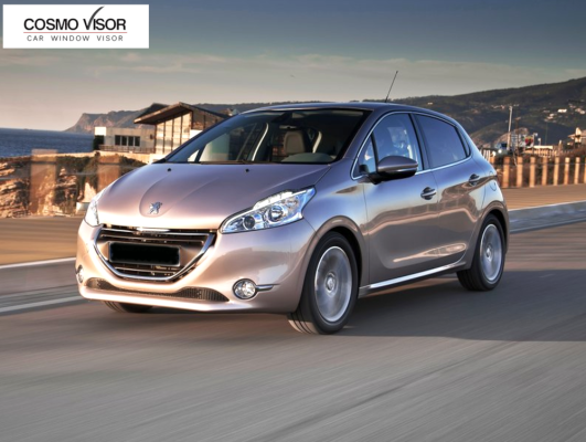 PEUGEOT 208 2012 - 2019 = COSMO DOOR VISOR